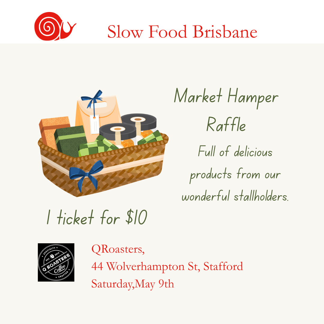 Vios Food Raffles 1 Raffle Ticket | Slow Food Brisbane